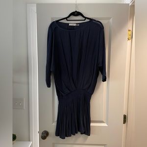 Ramy Brook ruched silk dress